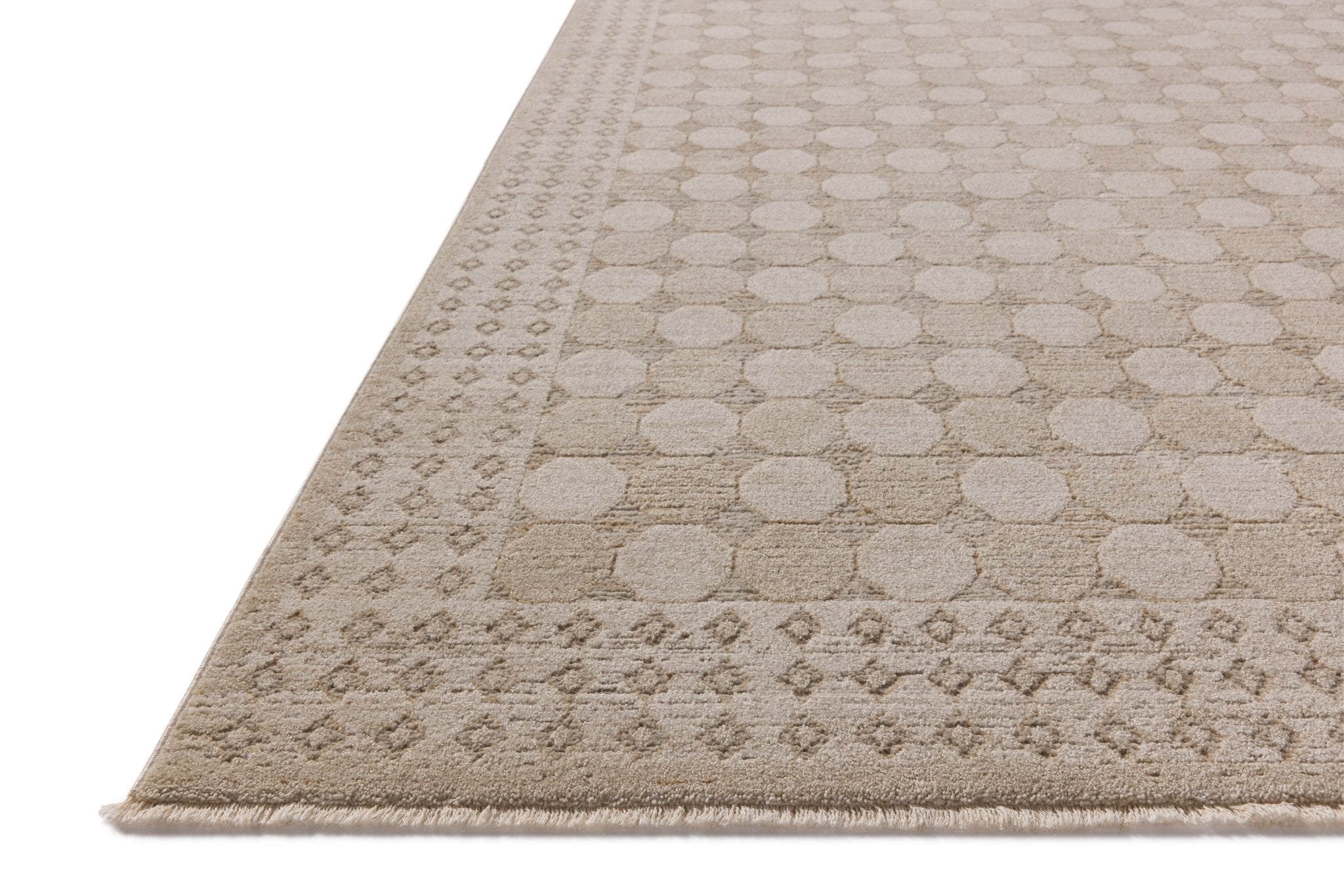 Amber Lewis x Loloi Cali Taupe / Natural 11' - 6" x 15' - 7" Area Rug White Cliff Studio Area Rugs