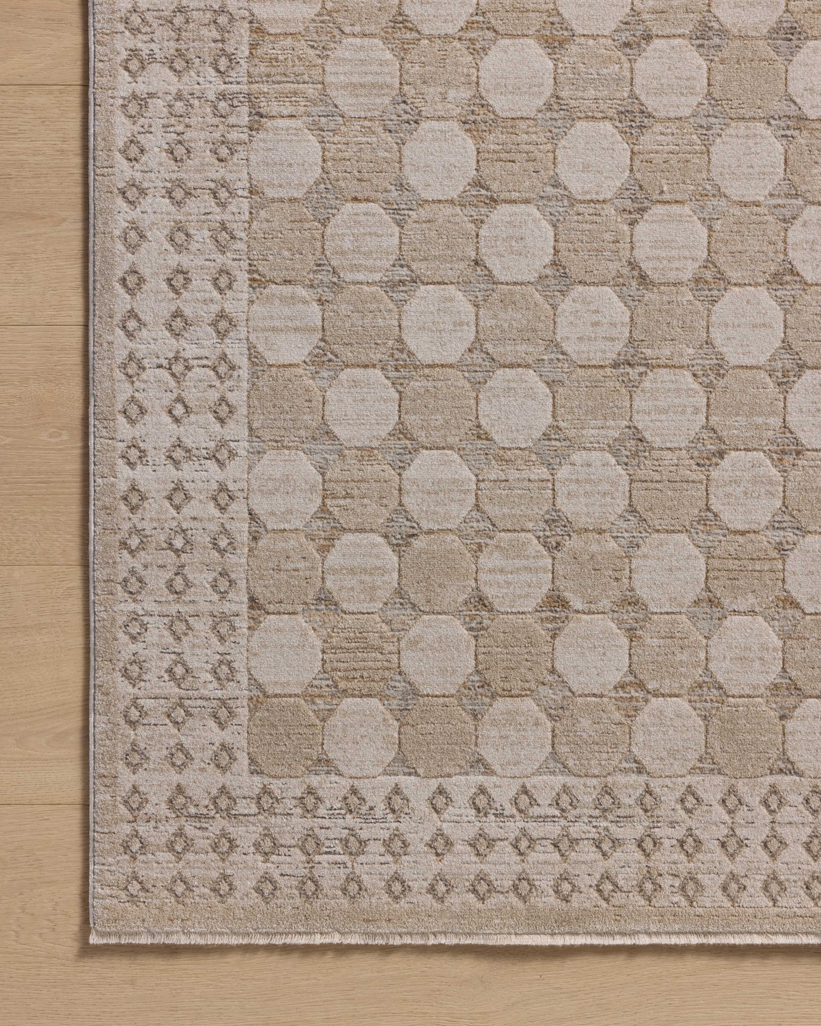 Amber Lewis x Loloi Cali Taupe / Natural 11' - 6" x 15' - 7" Area Rug White Cliff Studio Area Rugs