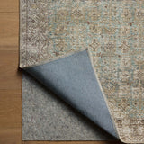 Amber Lewis x Loloi Cambria Aqua / Natural Rug White Cliff Studio Area Rugs