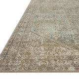 Amber Lewis x Loloi Cambria Aqua / Natural Rug White Cliff Studio Area Rugs