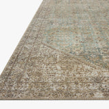 Amber Lewis x Loloi Cambria Aqua / Natural Rug White Cliff Studio Area Rugs