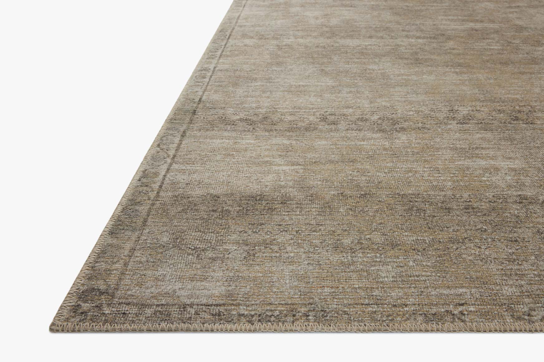 Amber Lewis x Loloi Cambria Ash / Bark Rug White Cliff Studio Area Rugs