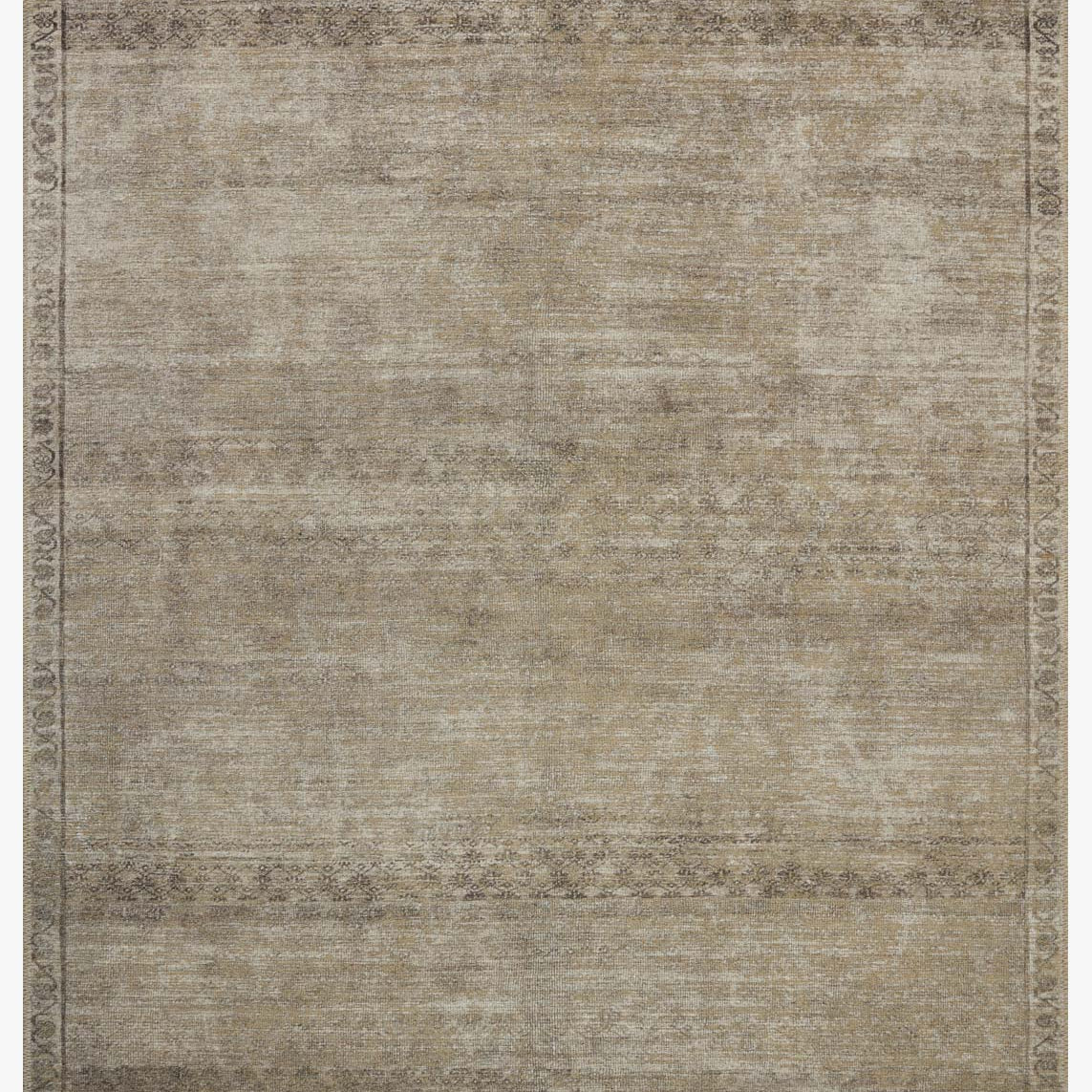 Amber Lewis x Loloi Cambria Ash / Bark Rug White Cliff Studio Area Rugs