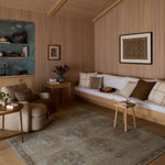 Amber Lewis x Loloi Cambria Mist / Natural Rug White Cliff Studio Area Rugs