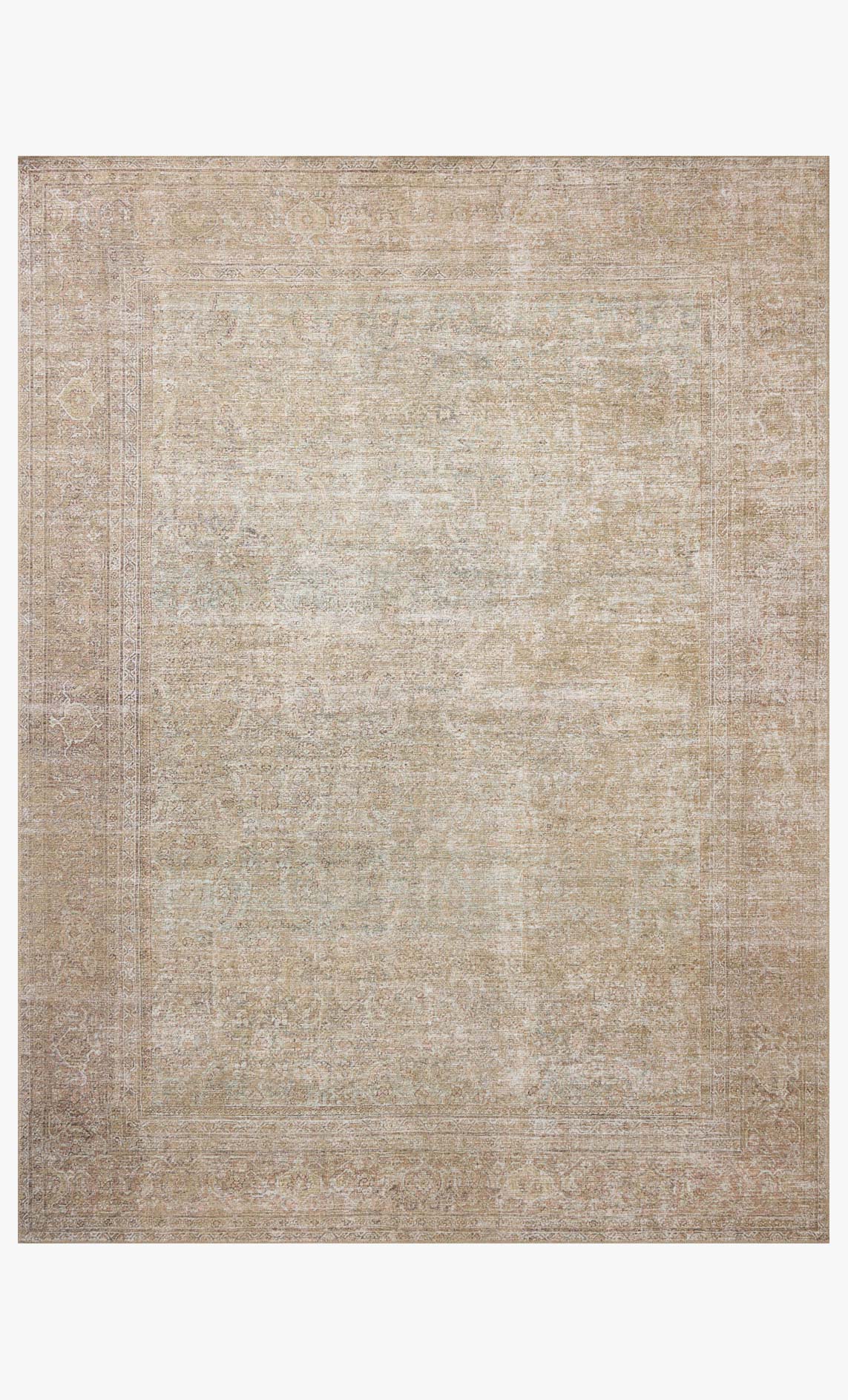 Amber Lewis x Loloi Cambria Multi / Natural Rug White Cliff Studio Area Rugs