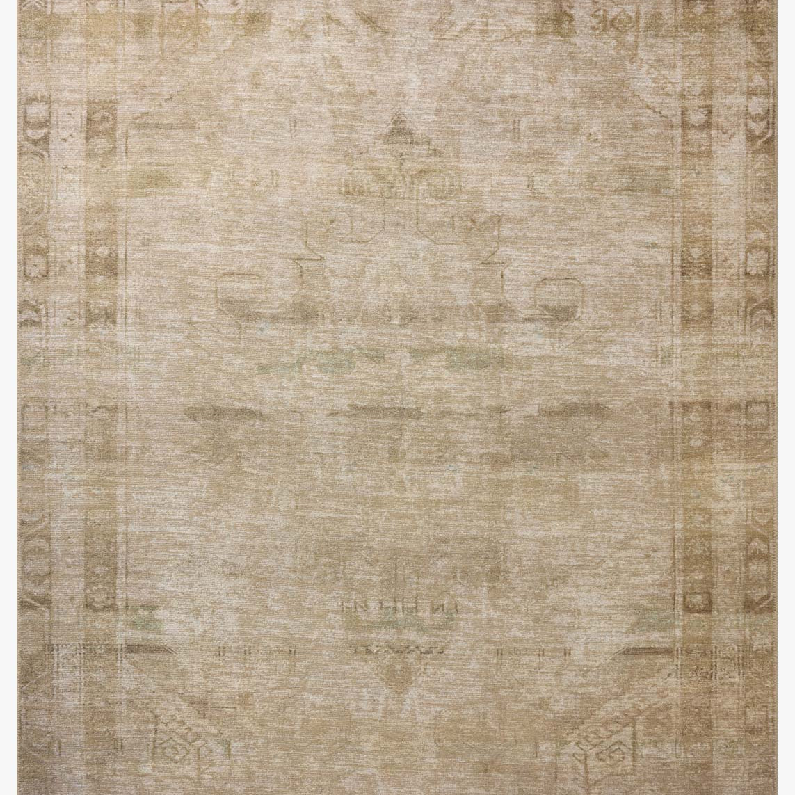 Amber Lewis x Loloi Cambria Natural / Jade Rug White Cliff Studio Area Rugs