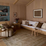 Amber Lewis x Loloi Cambria Natural / Jade Rug White Cliff Studio Area Rugs