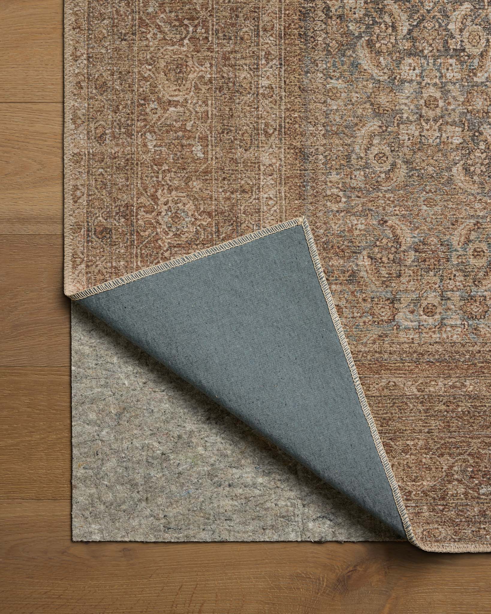 Amber Lewis x Loloi Cambria Ocean / Bark Rug White Cliff Studio Area Rugs
