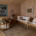 Amber Lewis x Loloi Cambria Ocean / Bark Rug White Cliff Studio Area Rugs