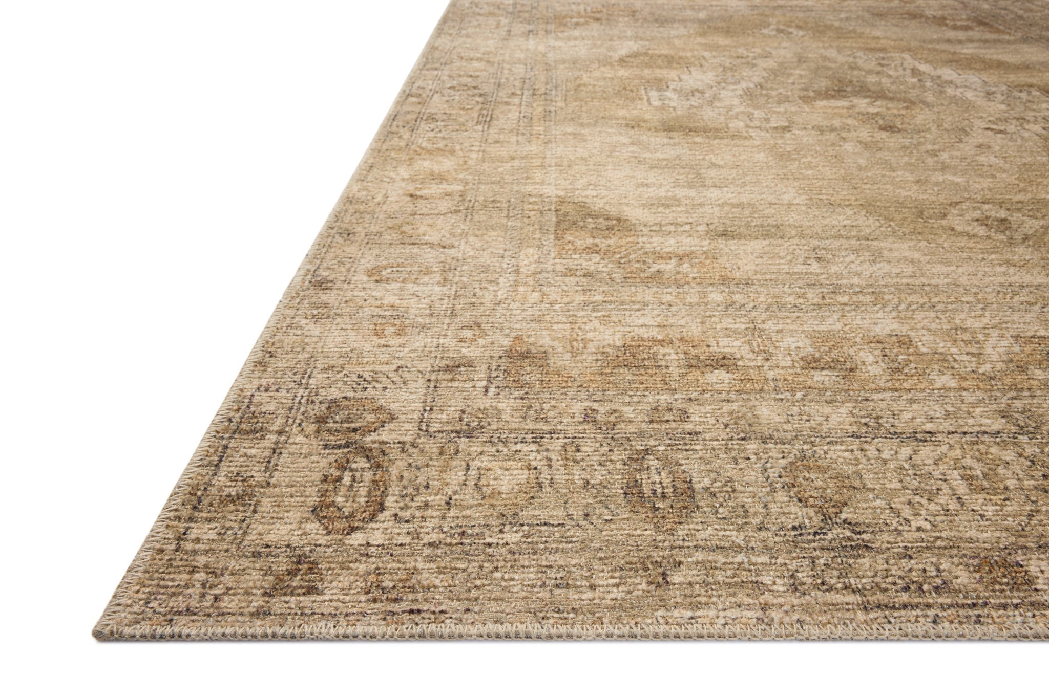 Amber Lewis x Loloi Cambria Taupe / Antique Bronze Rug White Cliff Studio Area Rugs