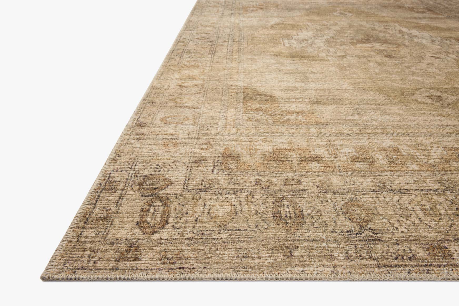 Amber Lewis x Loloi Cambria Taupe / Antique Bronze Rug White Cliff Studio Area Rugs