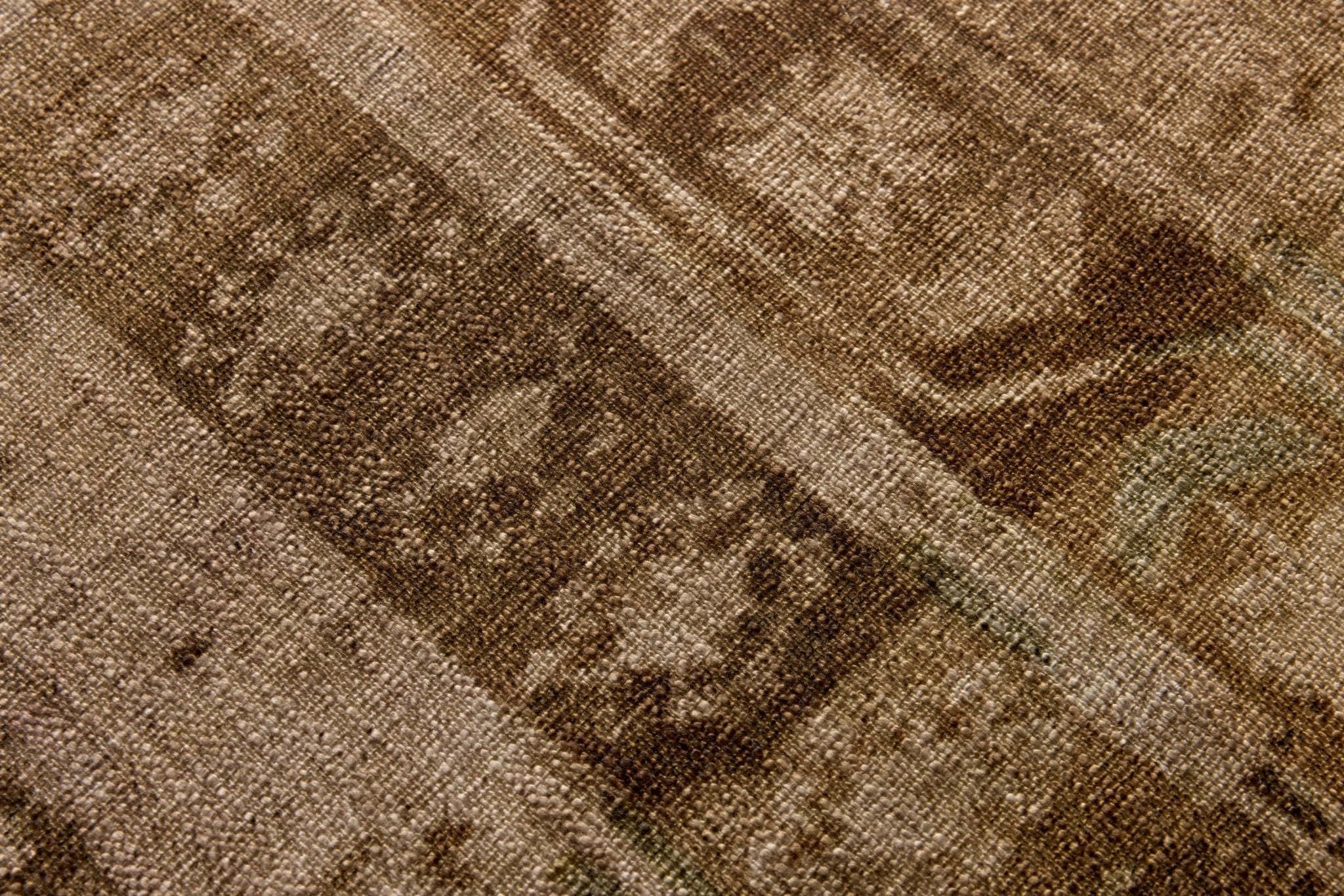 Amber Lewis x Loloi Carmella Brown / Beige 4' - 8" x 2' - 4" Wall Art White Cliff Studio Textile Art