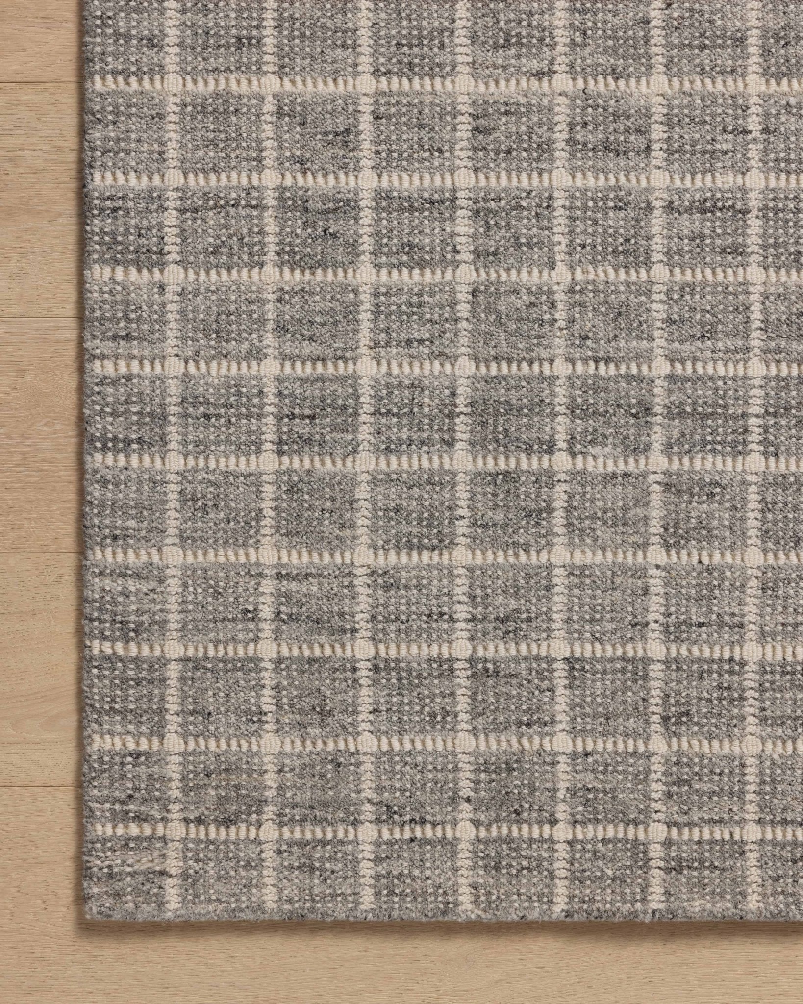 Amber Lewis x Loloi Cedar Charcoal / Ivory 11' - 6" x 15' Area Rug White Cliff Studio Area Rugs