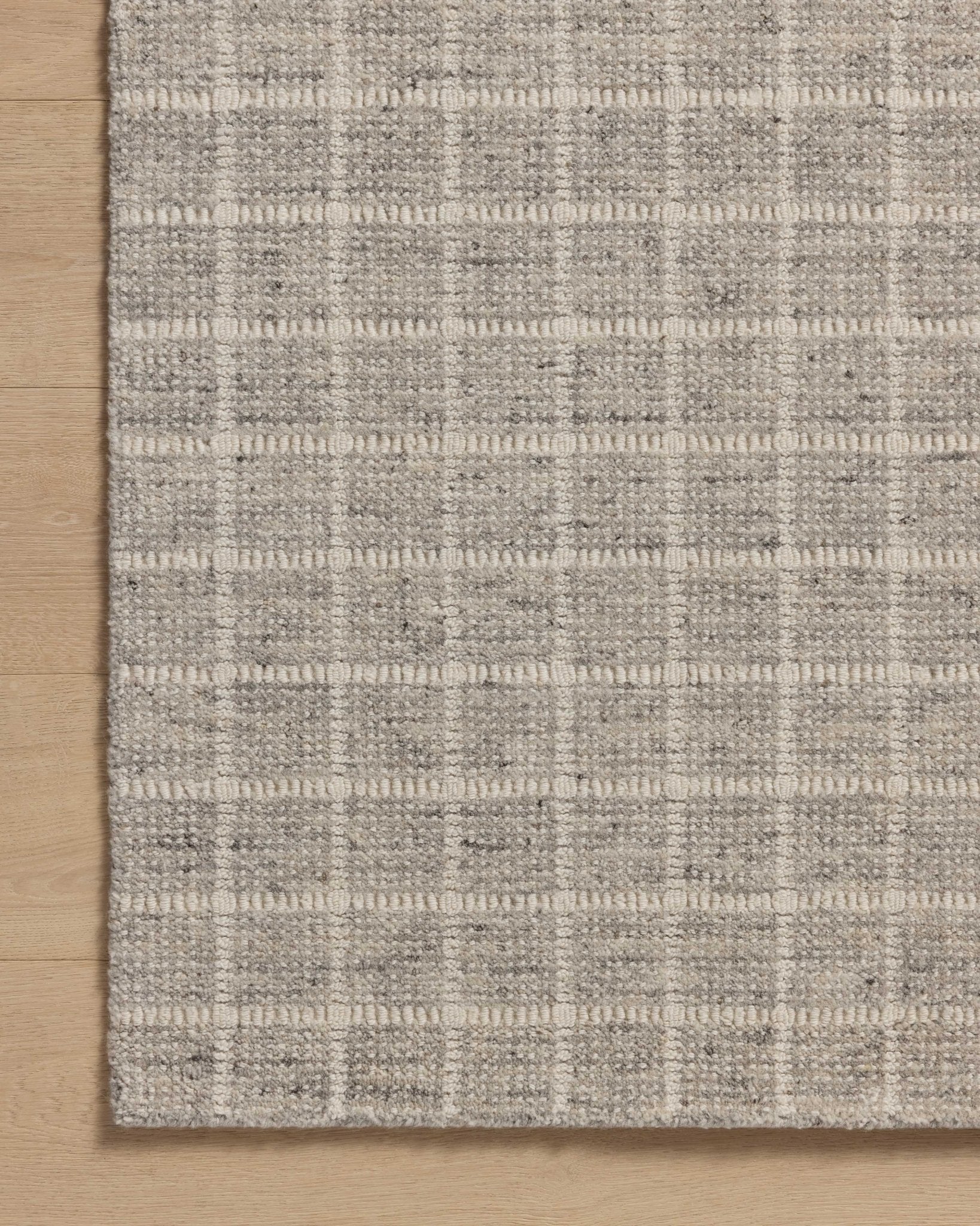 Amber Lewis x Loloi Cedar Grey / Ivory 11' - 6" x 15' Area Rug White Cliff Studio Area Rugs