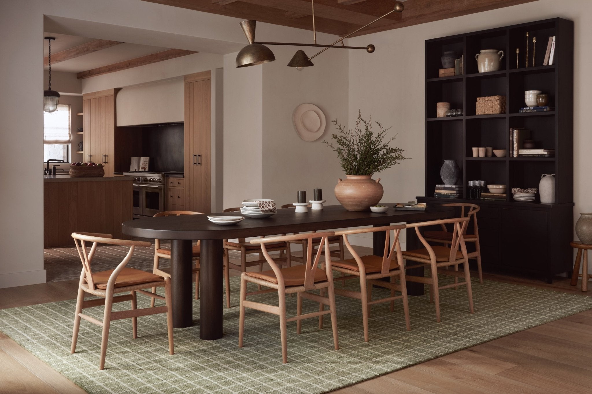 Amber Lewis x Loloi Cedar Olive / Ivory 11' - 6" x 15' Area Rug White Cliff Studio Area Rugs