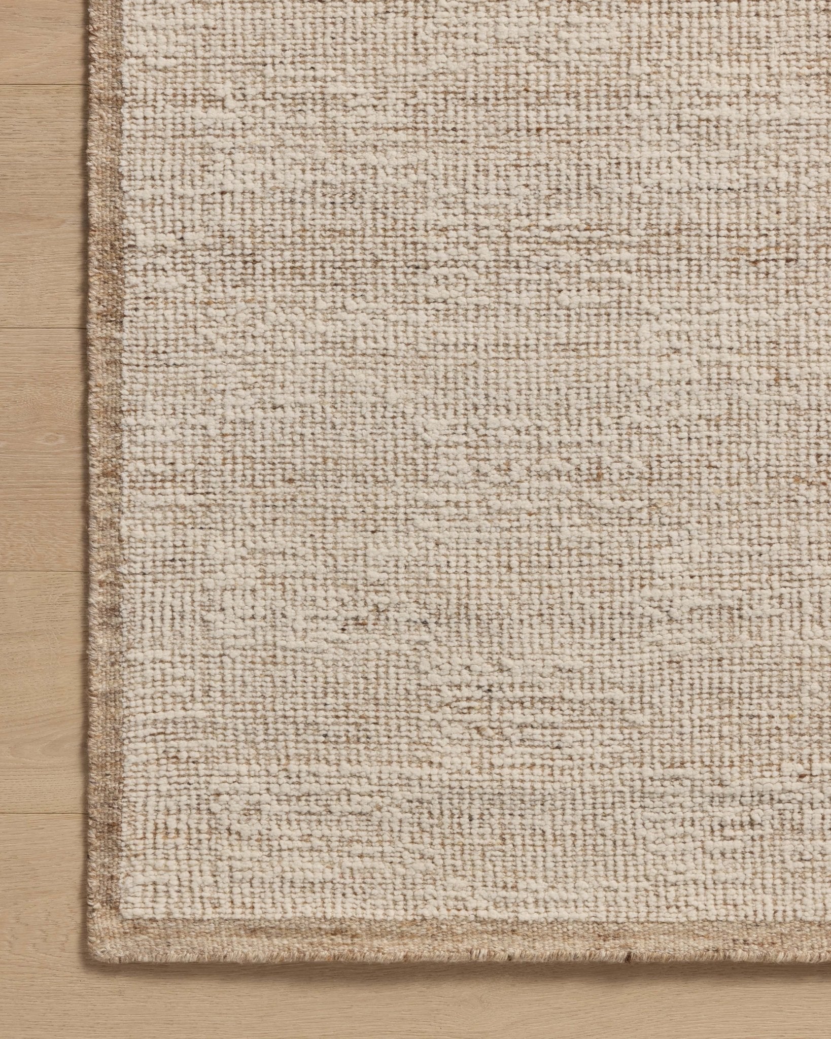 Amber Lewis x Loloi Dakota Natural / Ivory 11' - 6" x 15' Area Rug White Cliff Studio Area Rugs