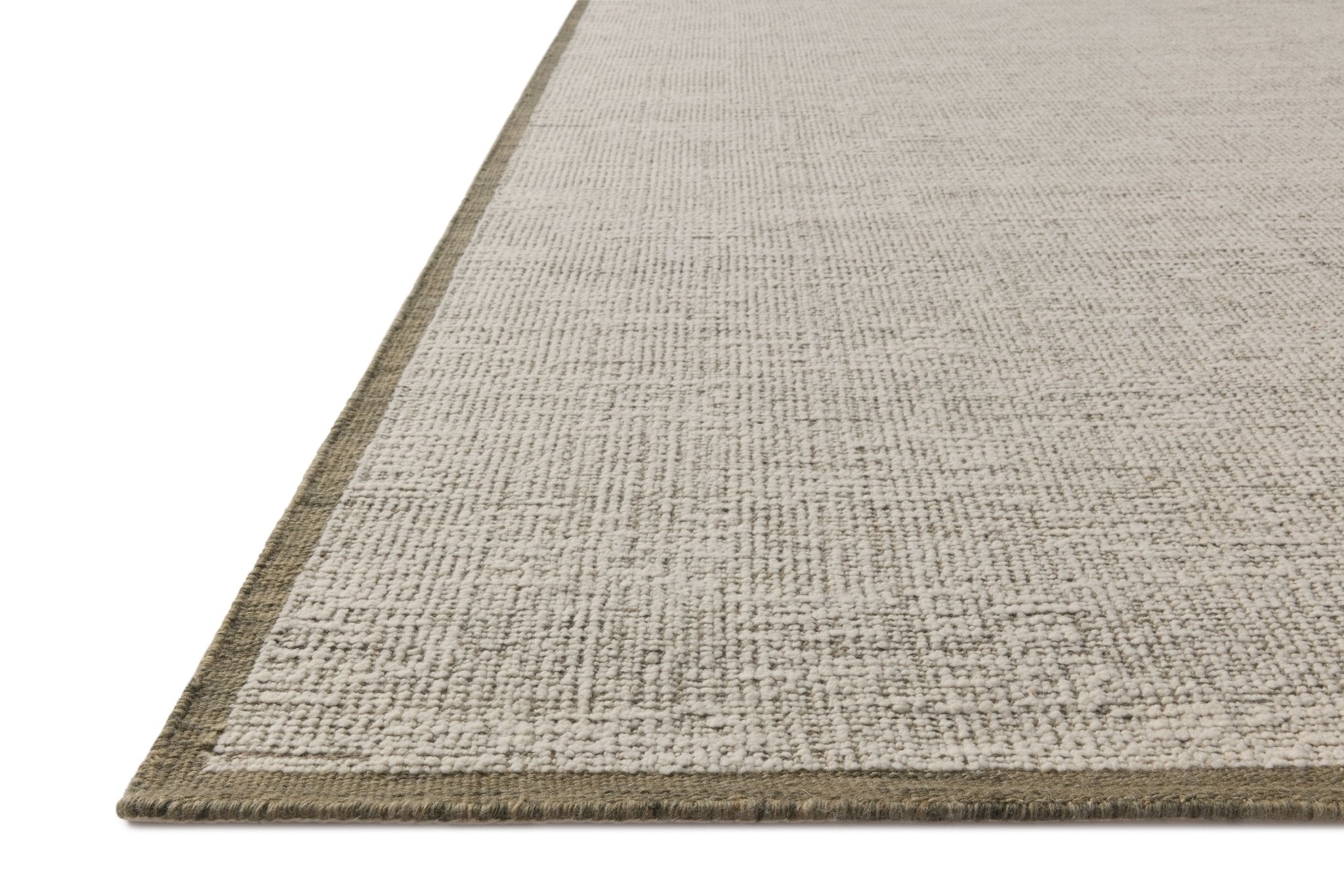 Amber Lewis x Loloi Dakota Olive / Ivory 11' - 6" x 15' Area Rug White Cliff Studio Area Rugs