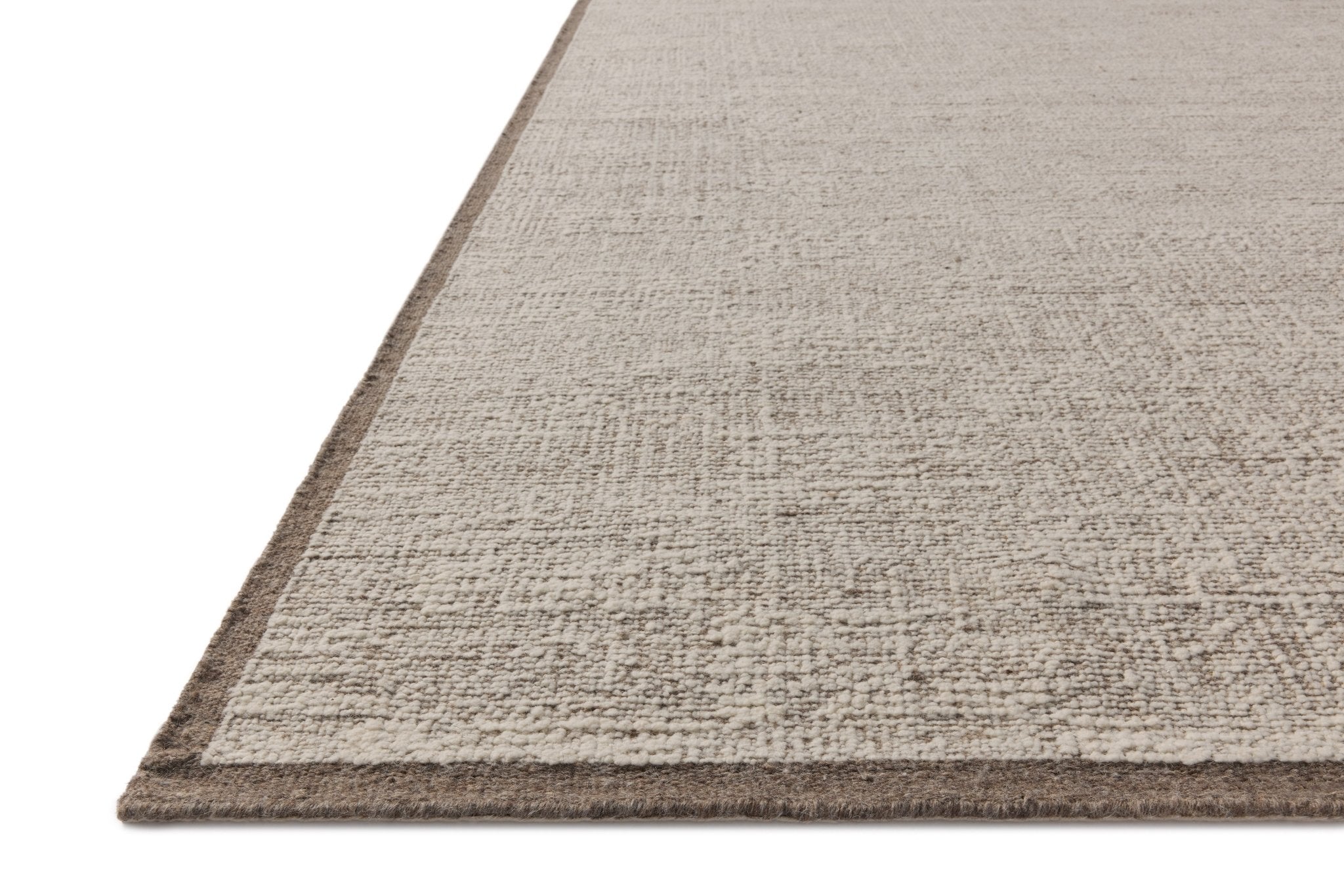 Amber Lewis x Loloi Dakota Stone / Ivory 11' - 6" x 15' Area Rug White Cliff Studio Area Rugs