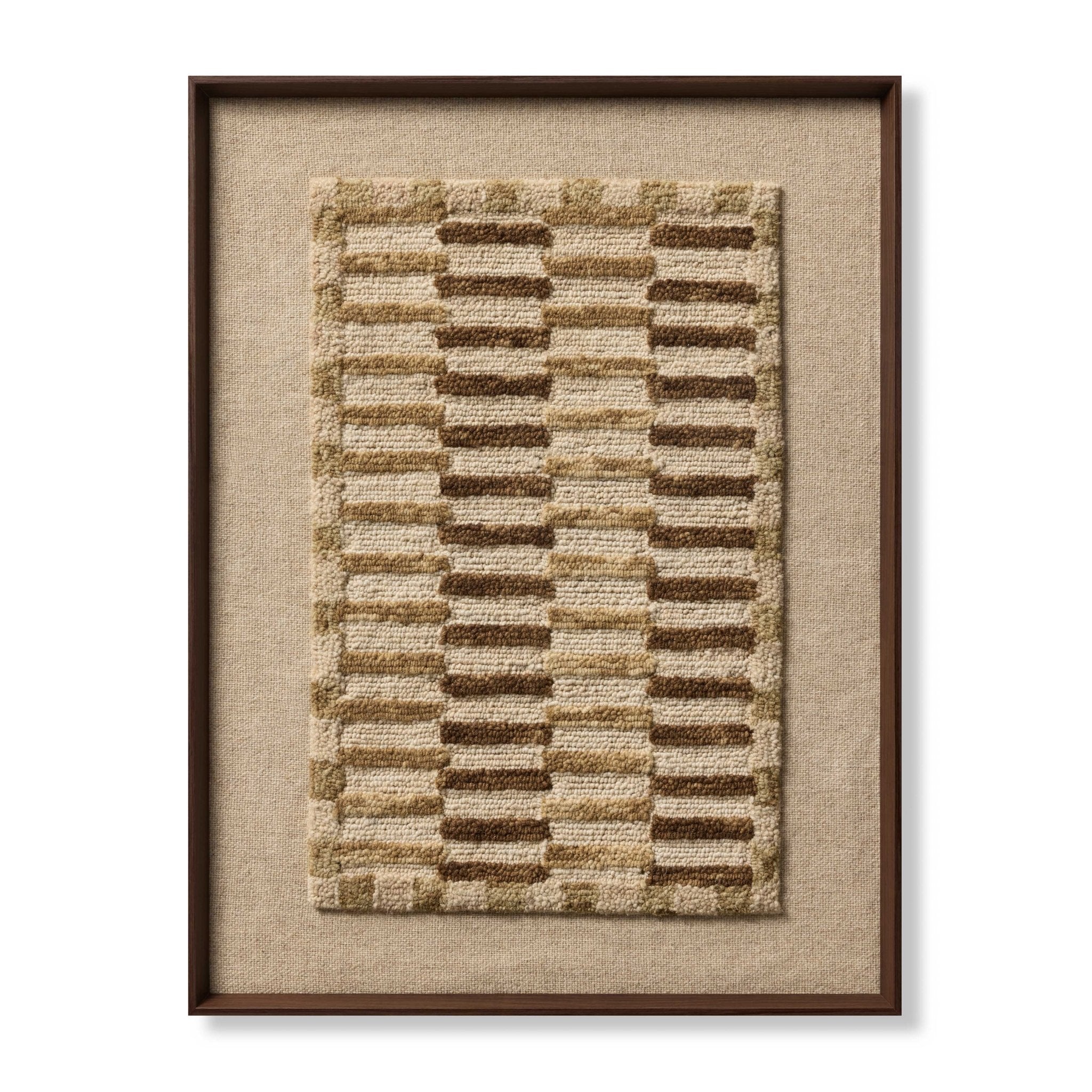 Amber Lewis x Loloi Descanso Ivory / Beige 2' - 8" x 3' - 6" Wall Art White Cliff Studio Textile Art