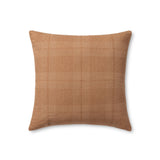 Amber Lewis x Loloi Eureka Carmel 22'' x 22'' Pillow Covery Only White Cliff Studio Throw Pillows