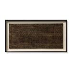 Amber Lewis x Loloi Felton Green / Black 4' - 8" x 2' - 4" Wall Art White Cliff Studio Textile Art