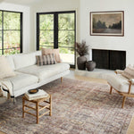 Amber Lewis x Loloi Georgie Bordeaux / Antique Rug