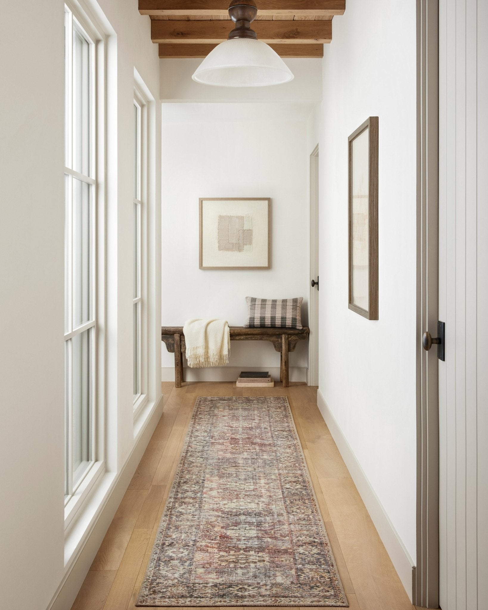 Amber Lewis x Loloi Georgie Bordeaux / Antique Rug