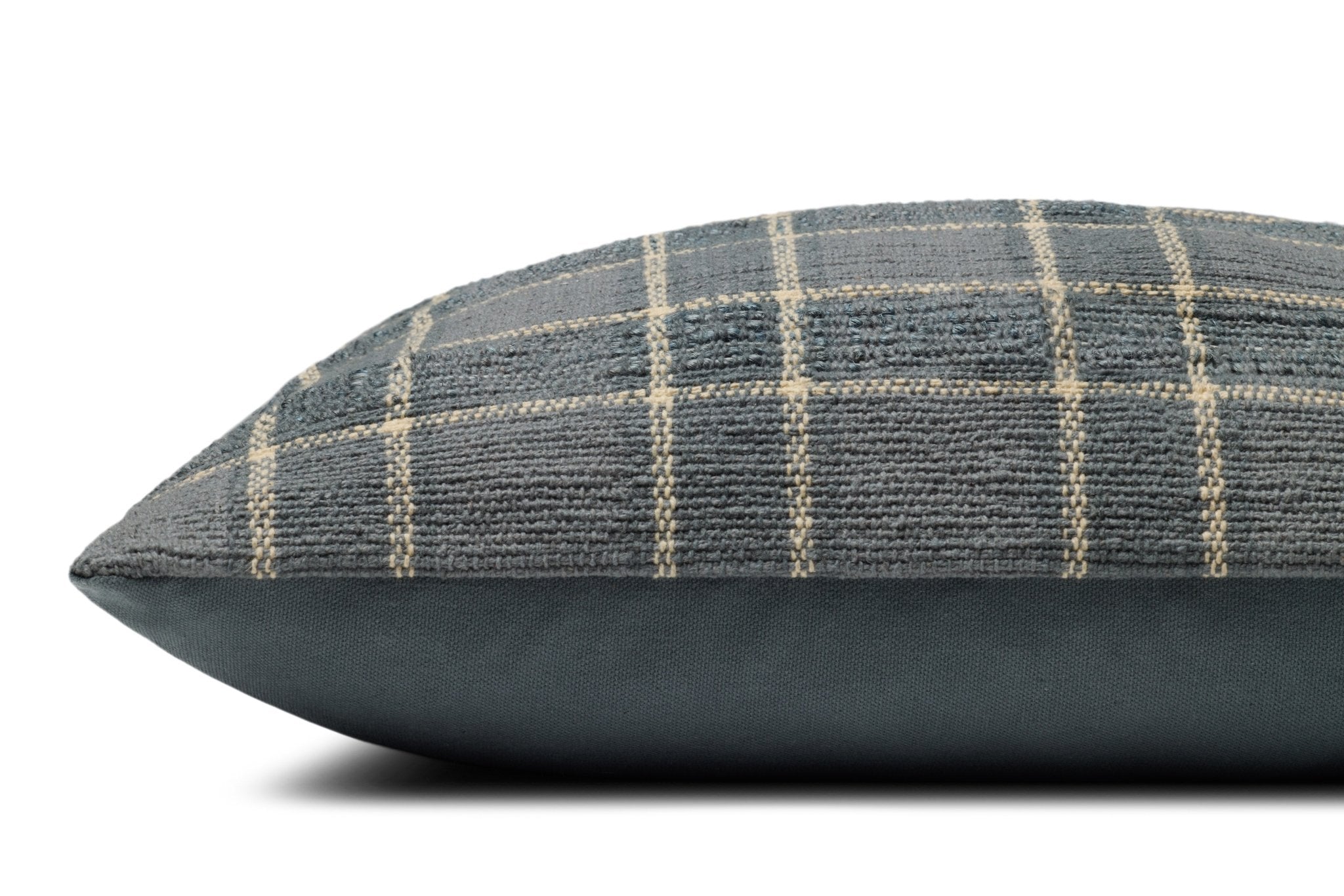 Amber Lewis x Loloi Golden Blue / Multi 13'' x 21'' Pillow Cover Only White Cliff Studio Throw Pillows