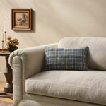 Amber Lewis x Loloi Golden Blue / Multi 13'' x 21'' Pillow Cover Only White Cliff Studio Throw Pillows