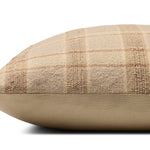 Amber Lewis x Loloi Golden Natural / Multi 22'' x 22'' Pillow Cover Only White Cliff Studio Throw Pillows