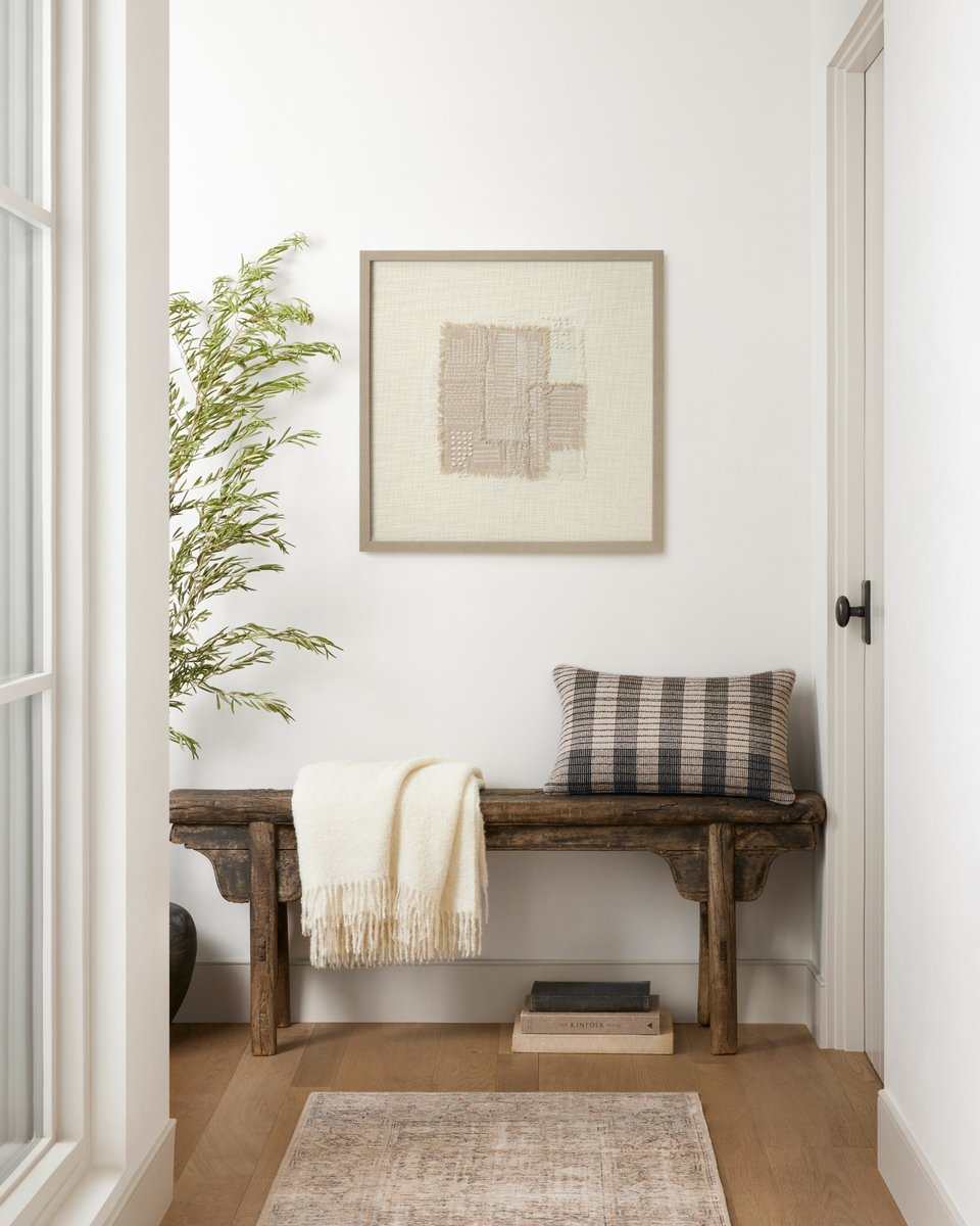 Amber Lewis x Loloi Harbor Beige / Grey Wall Art