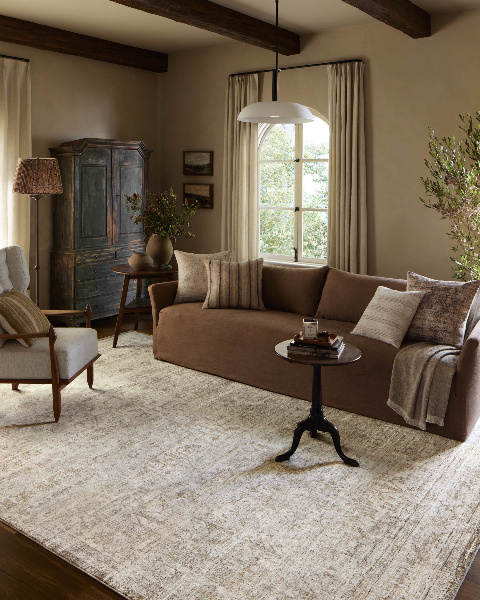 Amber Lewis x Loloi Honora Ivory / Natural Rug