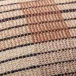 Amber Lewis x Loloi Ivory / Brown 13'' x 21'' Cover Only Pillow