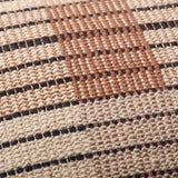 Amber Lewis x Loloi Ivory / Brown 13'' x 21'' Cover Only Pillow