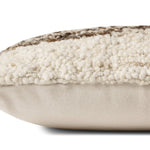 Amber Lewis x Loloi Joan Ivory / Tobacco 13'' x 21'' Cover Only Pillow White Cliff Studio Throw Pillows