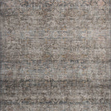 Amber Lewis x Loloi Josie Dove / Gold 18" x 18" Machine Washable Sample Rug White Cliff Studio Area Rugs