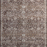 Amber Lewis x Loloi Josie Earth / Natural 18" x 18" Machine Washable Sample Rug White Cliff Studio Area Rugs
