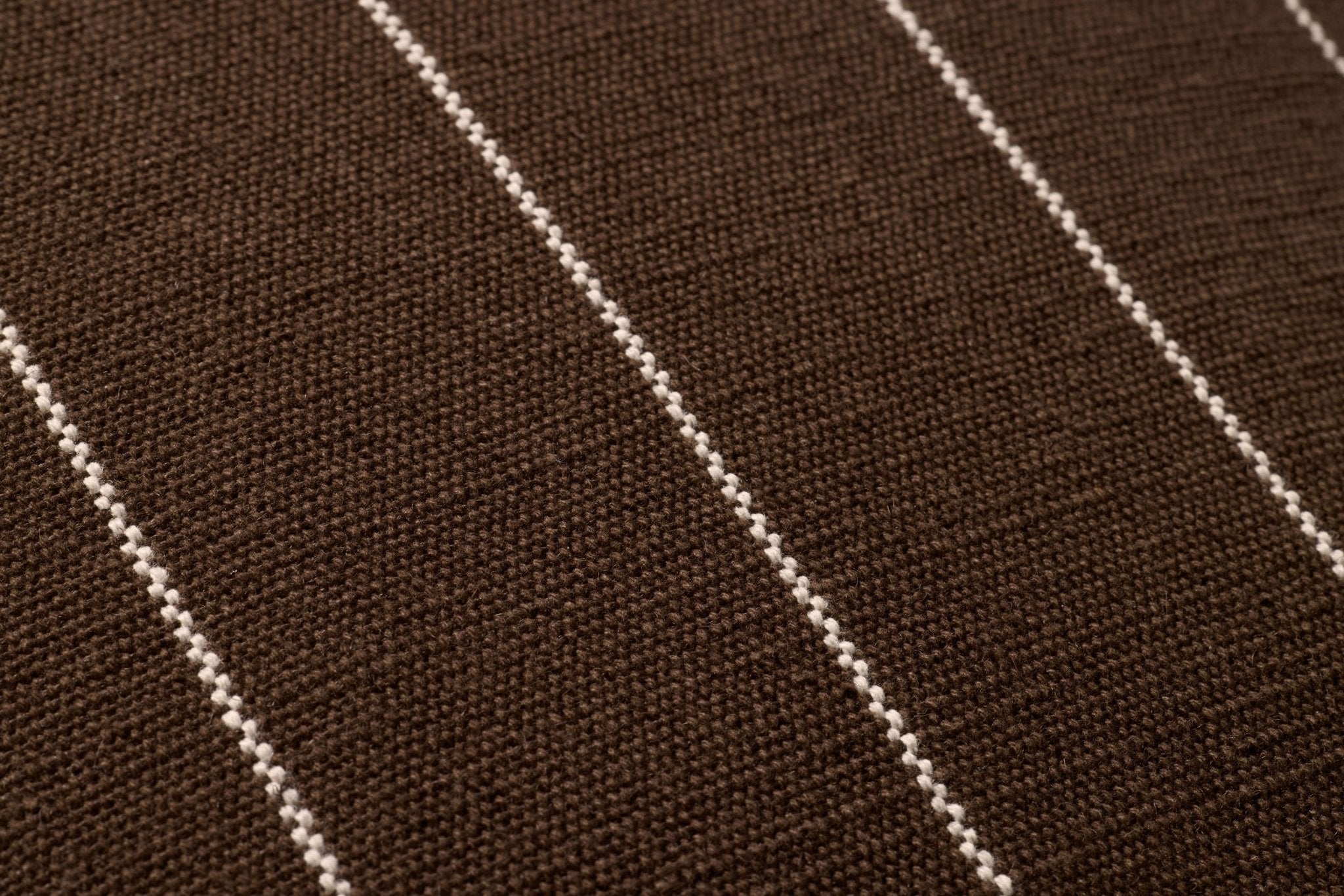 Amber Lewis x Loloi Keisha Chocolate / Natural 18'' x 18'' Pillow Cover Only White Cliff Studio Throw Pillows