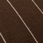 Amber Lewis x Loloi Keisha Chocolate / Natural 18'' x 18'' Pillow Cover Only White Cliff Studio Throw Pillows