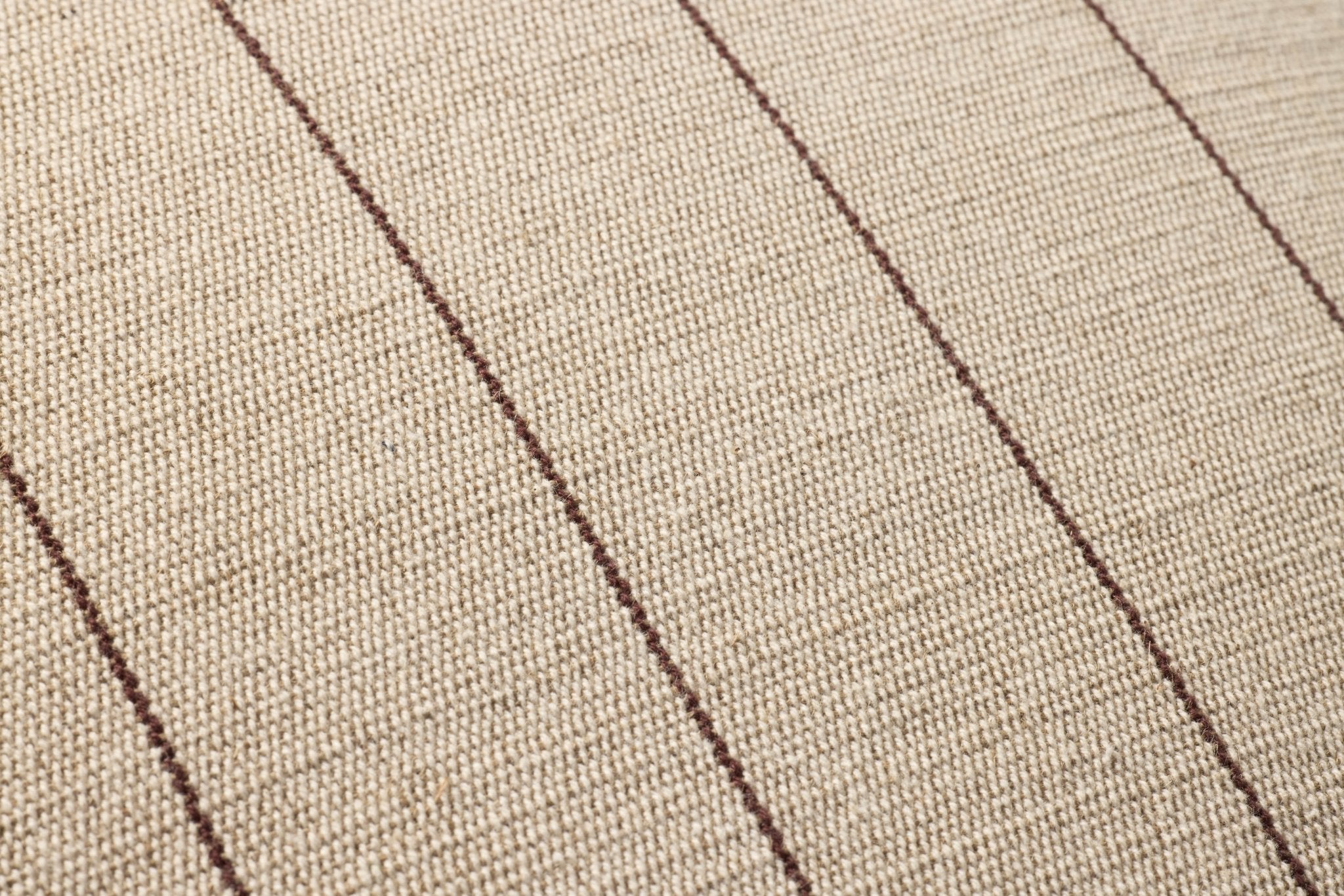 Amber Lewis x Loloi Keisha Natural / Brown 18'' x 18'' Pillow Covery Only White Cliff Studio Throw Pillows