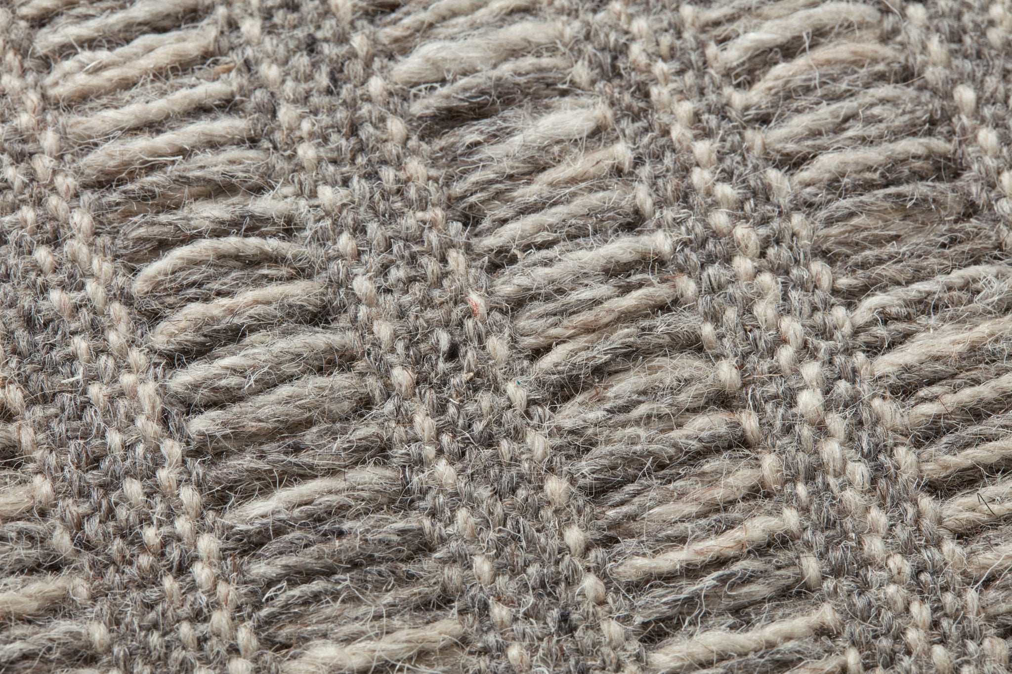 Amber Lewis x Loloi Kit Grey / Natural 22'' x 22'' Cover w/Down Pillow White Cliff Studio Throw Pillows