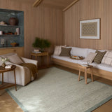 Amber Lewis x Loloi Lilah Ivory / Sky Rug White Cliff Studio Area Rugs