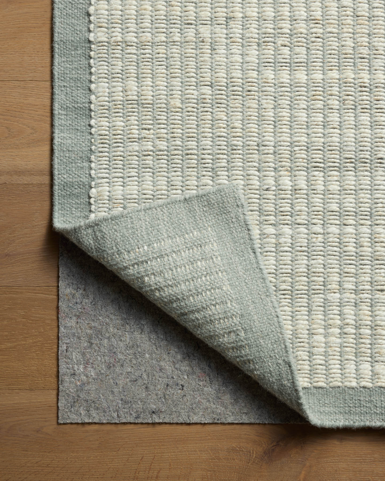 Amber Lewis x Loloi Lilah Ivory / Sky Rug White Cliff Studio Area Rugs