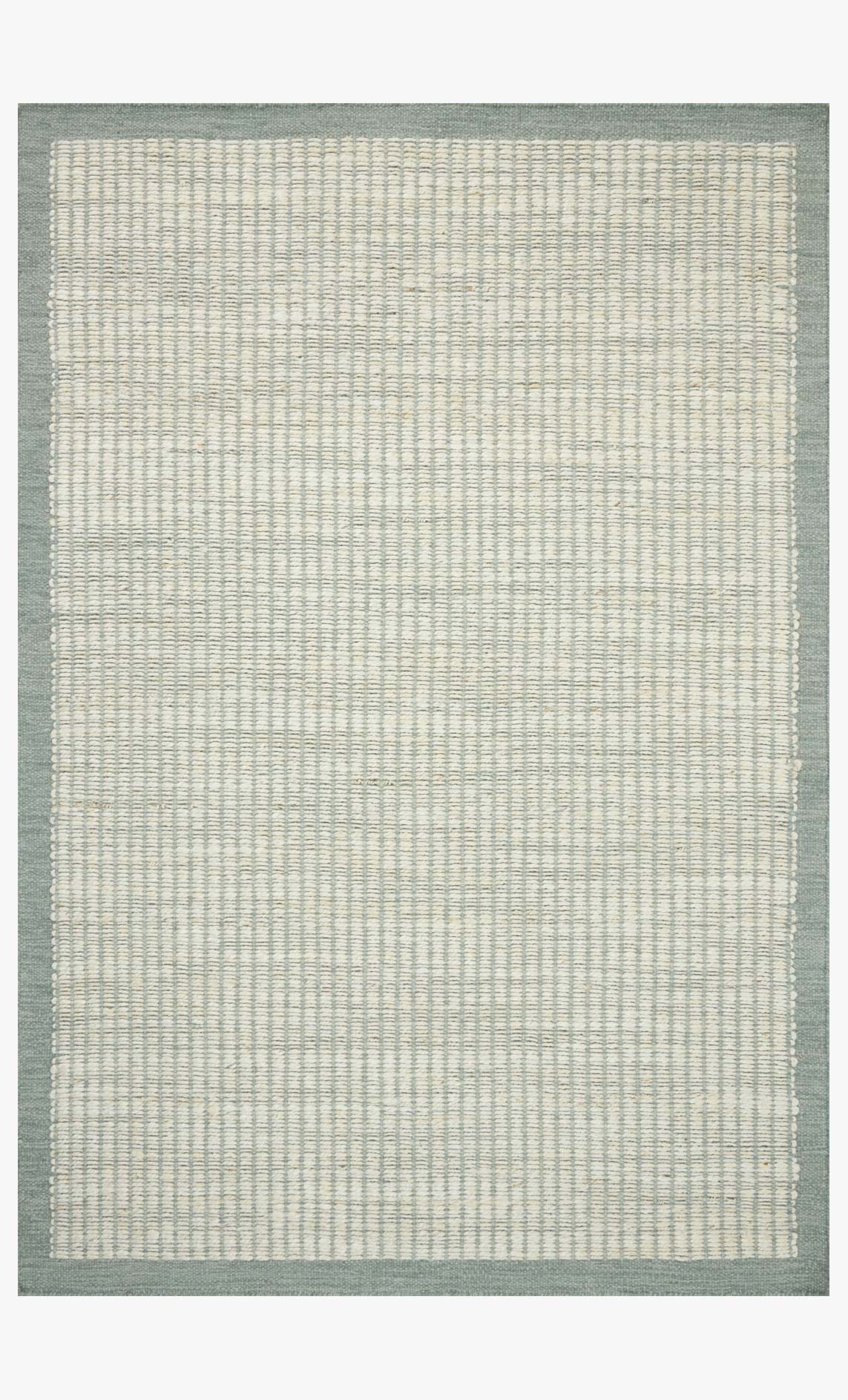 Amber Lewis x Loloi Lilah Ivory / Sky Rug White Cliff Studio Area Rugs