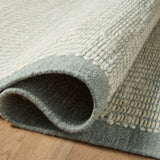 Amber Lewis x Loloi Lilah Ivory / Sky Rug White Cliff Studio Area Rugs