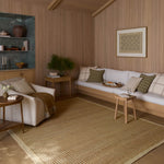 Amber Lewis x Loloi Lilah Natural / Antique Ivory Rug White Cliff Studio Area Rugs