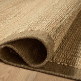 Amber Lewis x Loloi Lilah Natural / Bark Rug White Cliff Studio Area Rugs