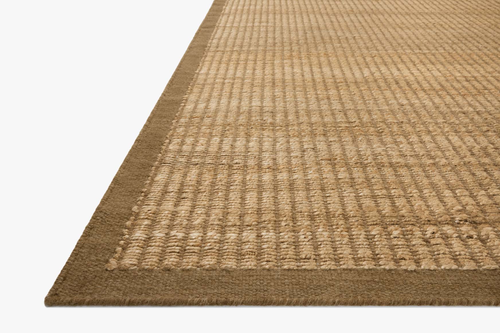 Amber Lewis x Loloi Lilah Natural / Bark Rug White Cliff Studio Area Rugs