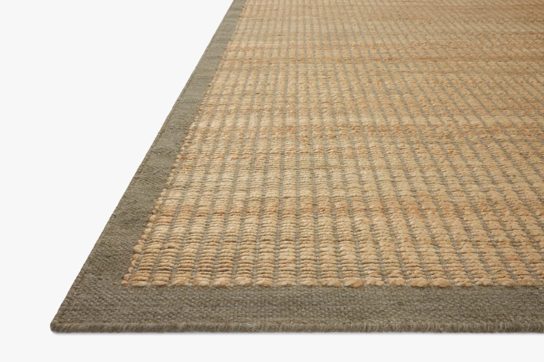 Amber Lewis x Loloi Lilah Natural / Grey Rug White Cliff Studio Area Rugs