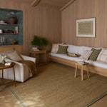 Amber Lewis x Loloi Lilah Natural / Grey Rug White Cliff Studio Area Rugs